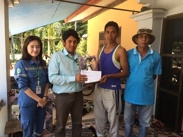 บริษัท สงขลา ไบโอแมส จำกัด มอบเงินสนับสนุนงานเลี้ยงขอบคุณนักกีฬาฟุตบอลอาวุโส