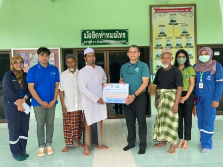 บริษัท สงขลา ไบโอแมส จำกัด กิจกรรมมวลชนสัมพันธ์ เดือน มี.ค.65 ด้านประเพณี ศาสนาและวัฒนธรรม