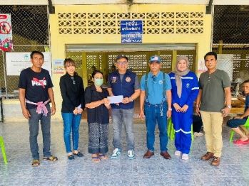 บริษัท สงขลา ไบโอแมส จำกัด กิจกรรมมวลชนสัมพันธ์ เดือน เม.ย.68  ด้านชุมชนและสังคม